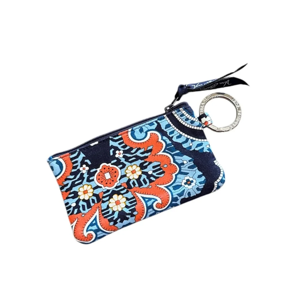 Vera Bradley Zip ID Case in Marrakesh Quilted Cotton ID Holder
